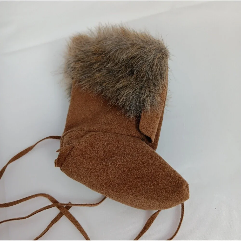 American Girl Kaya Winter Accessory Fur Moccasin Hood & Glove Replacements